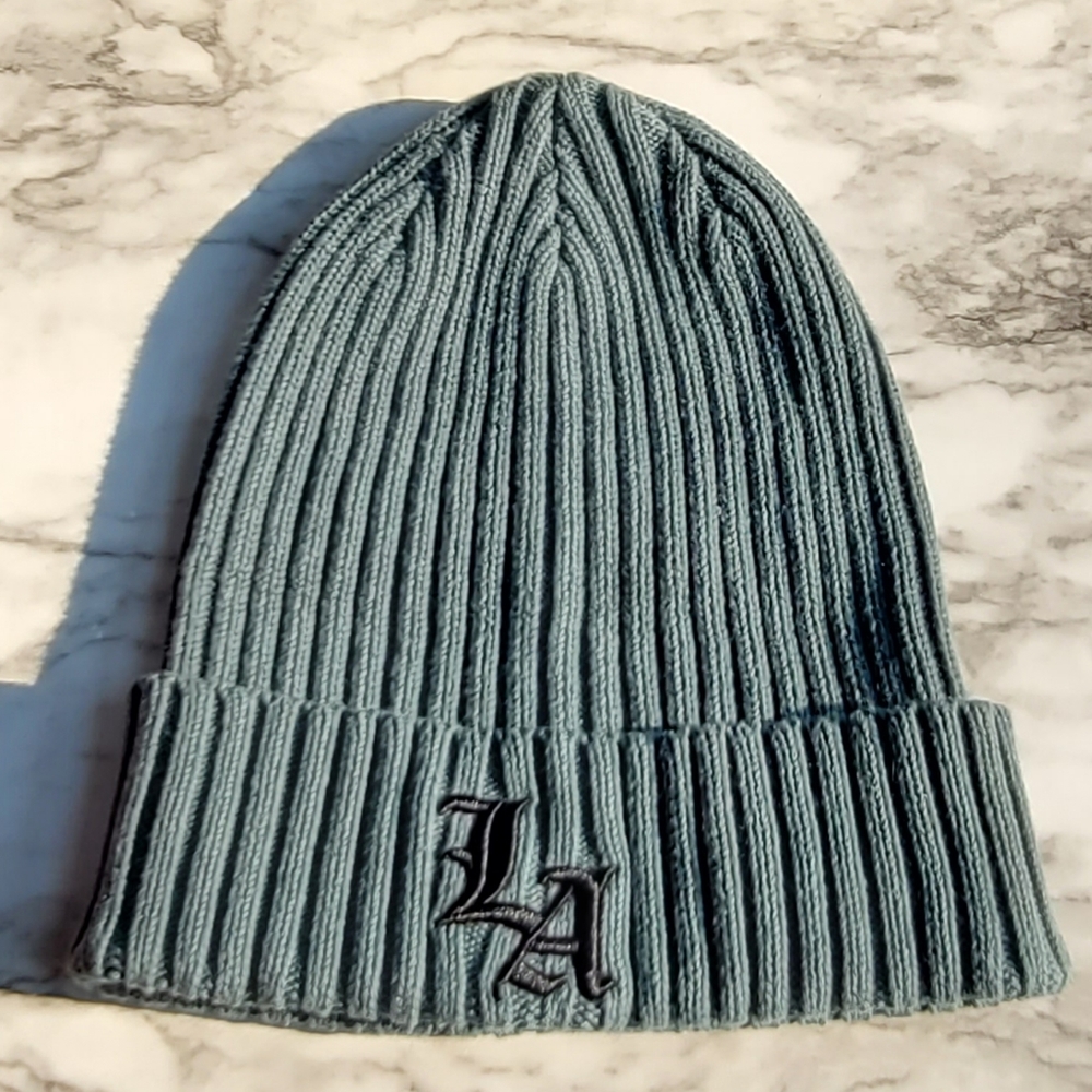 Army Green "LA" Beanie